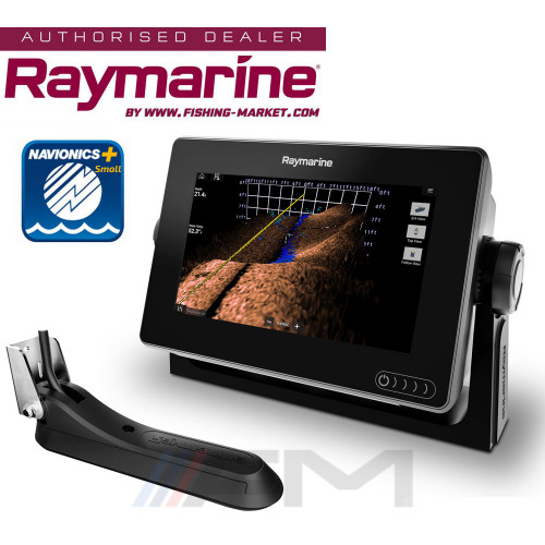 RAYMARINE Axiom 7RV GPS с 5 в 1 RealVision 3D сонда и карта NAVionics+ Small / BG Menu